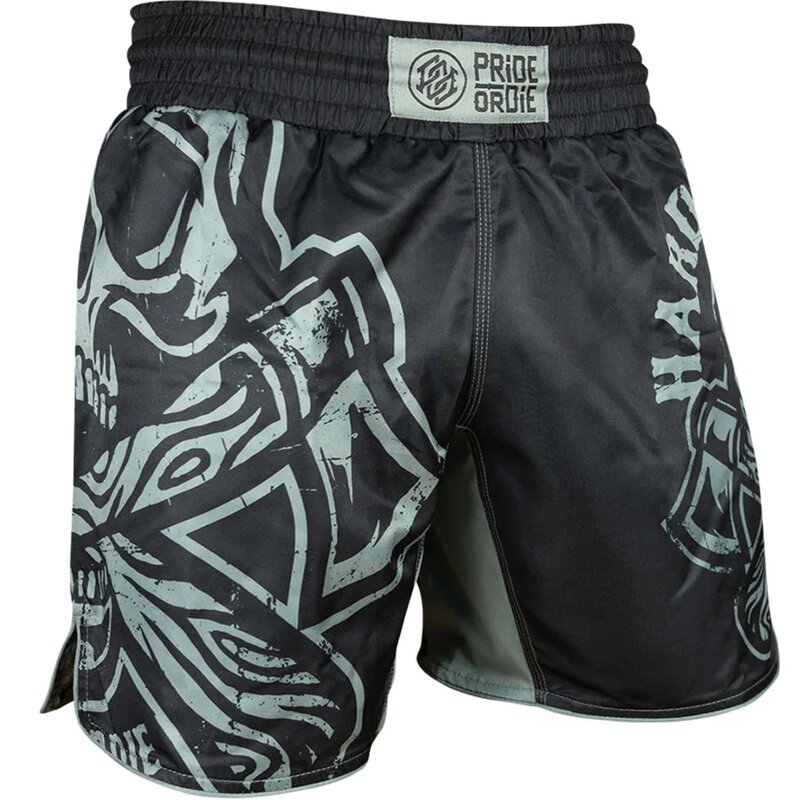 Pride or Die PRiDE or DiE Fightshorts HARD TO DEFEAT Black