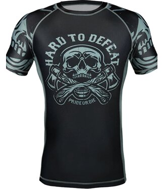 Pride or Die PRiDE or DiE Rash Guard HARD TO DEFEAT Black Pride or Die PRiDE or DiE Rash Guard HARD TO DEFEAT Black