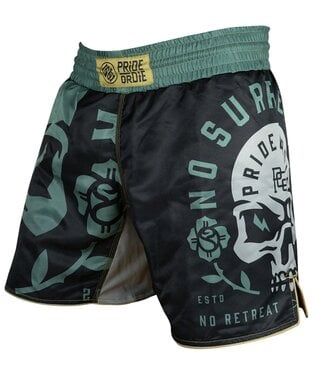 PRiDEorDiE PRiDE or DiE Combat Sports Fightshorts NO SURRENDER Black