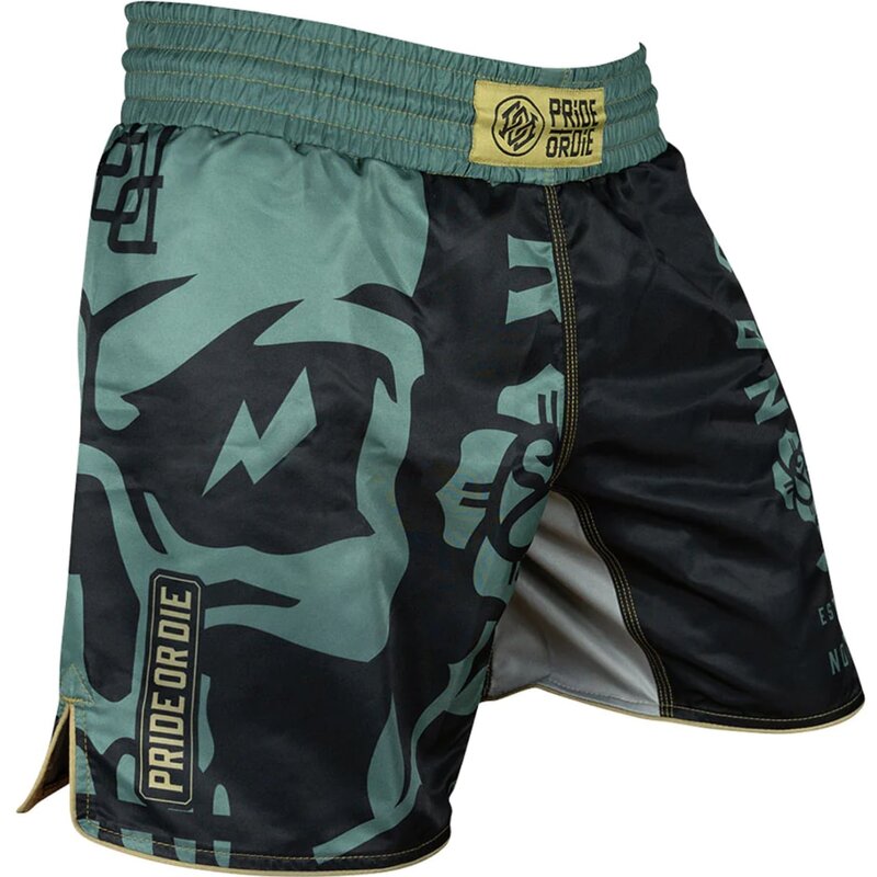 Pride or Die PRIDE or Die Combat Sports Fightshorts NO SURRENDER Schwarz