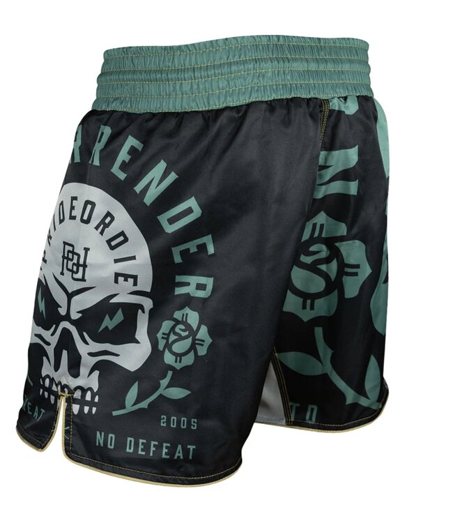 Pride or Die PRiDE or DiE Combat Sports Fightshorts NO SURRENDER Black