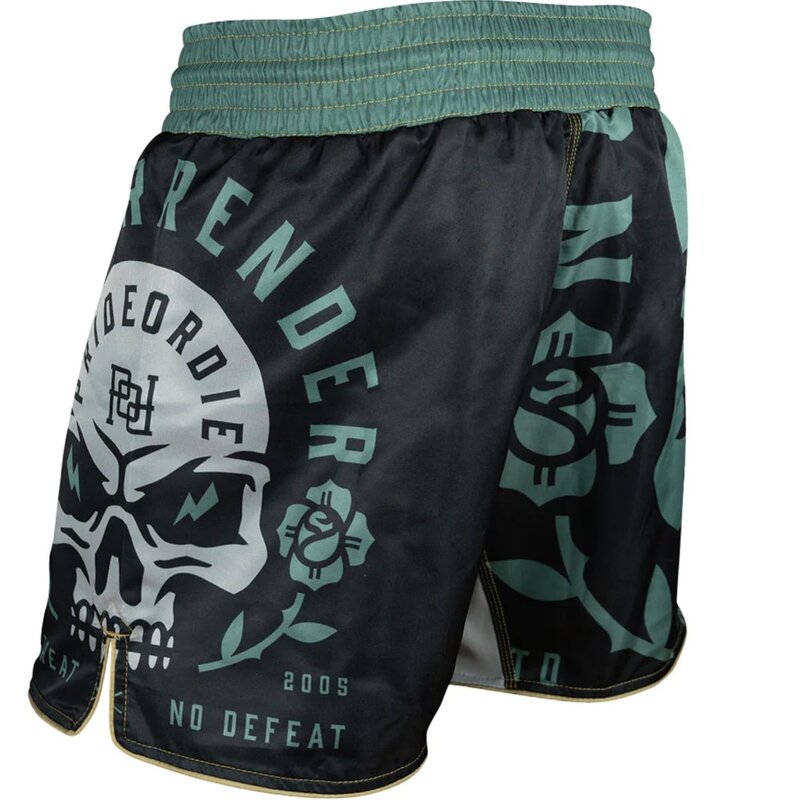 Pride or Die PRIDE or DieE Combat Sports Fightshorts NO SURRENDER Zwart