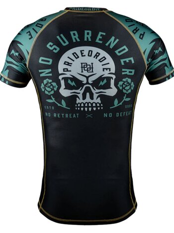 Pride or Die PRIDE or Die Rash Guard NO SURRENDER Schwarz