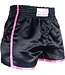 Fluory Kickboxing Muay Thai Short Black Pink MTSF37