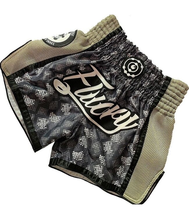 Fluory Fluory Muay Thai Kickboxing Shorts Snake MTSF82