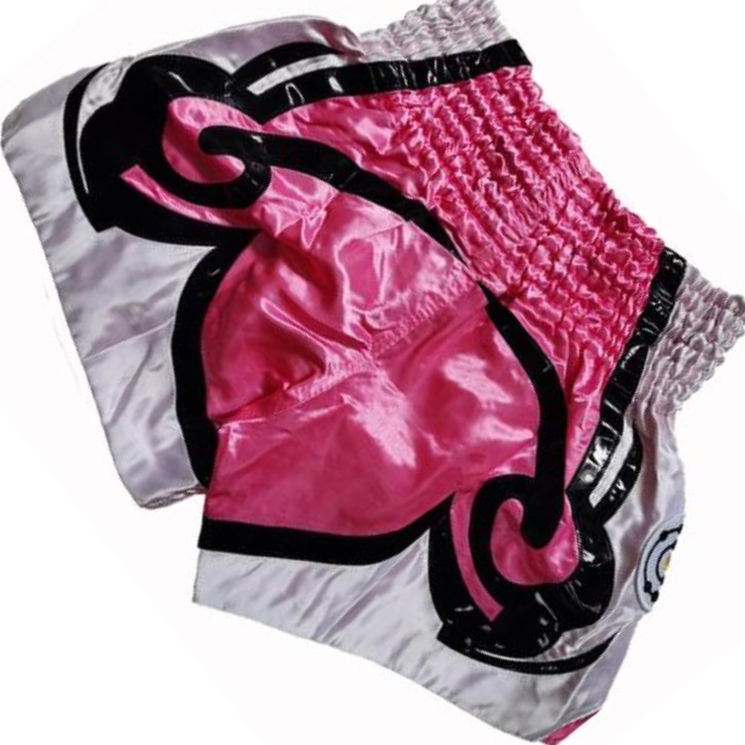 Natural Pink Marble Muay Thai Boxing Shorts main image 1
