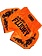 Fluory Fluory Muay Thai Kickboxing Shorts Neon Orange MTSF73