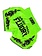 Fluory Fluory Muay Thai Kickboks Broek Neon Green MTSF73