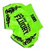 Fluory Fluory Muay Thai Kickboxing Shorts Neon Grün MTSF73