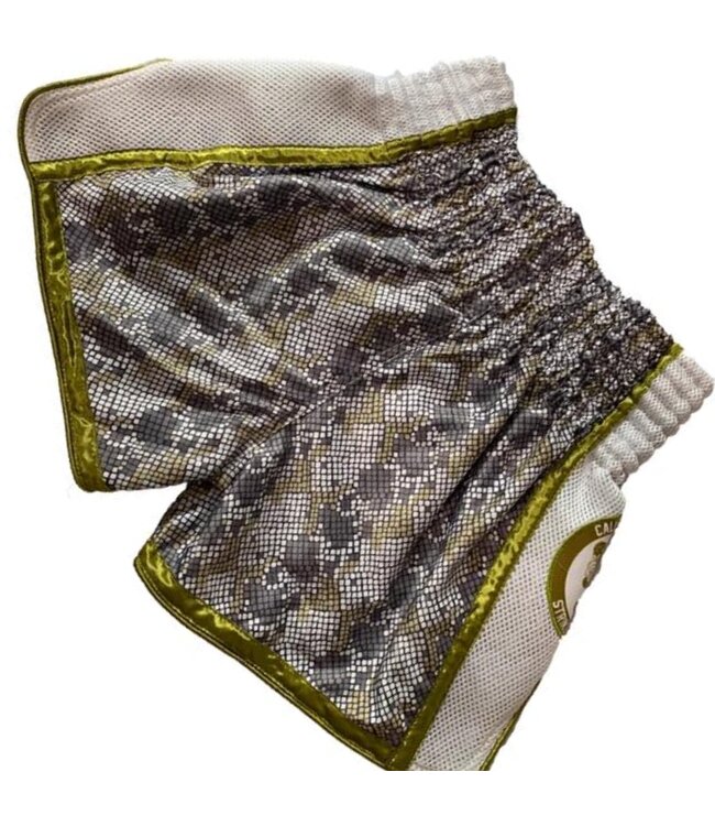 Fluory Muay Thai Kickbox-Shorts Snake Gold MTSF82