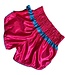 Fluory Muay Thai Kickboxing Shorts Pink Blue MTSF85
