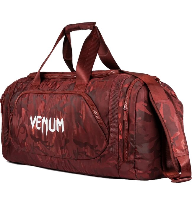 Venum Trainer Lite Sport Bag Camo Burgundy