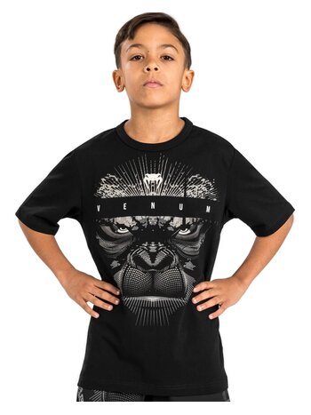 Venum Venum Gorilla Jungle Katoenen T-shirt Kinderen Zwart Wit