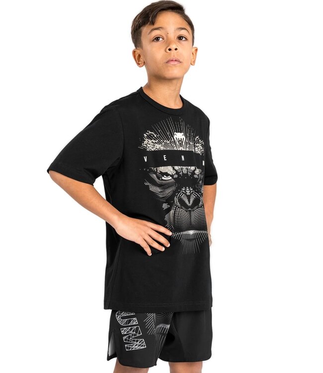 Venum Gorilla Jungle Katoenen T-shirt Kinderen Zwart Wit
