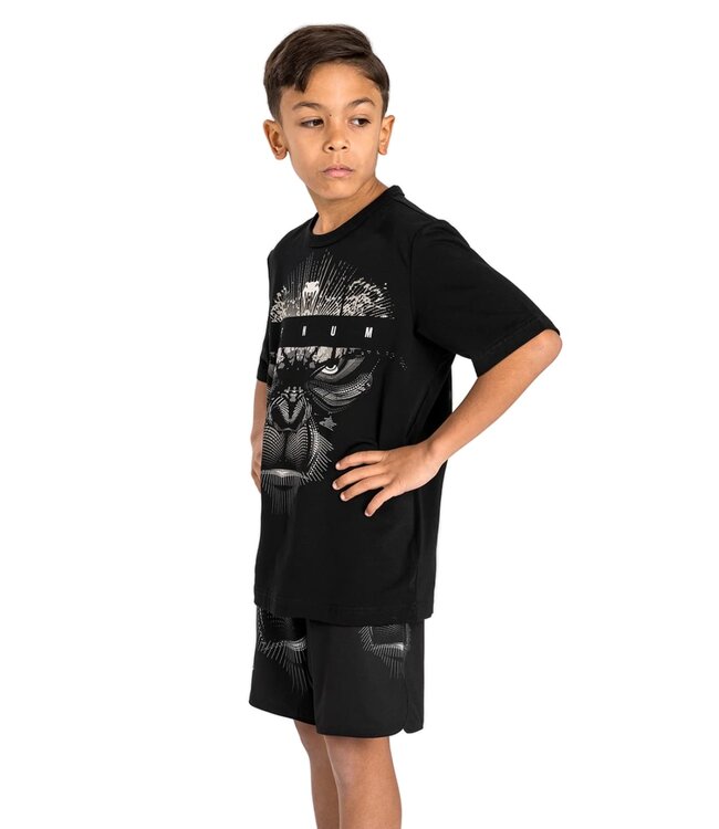 Venum Gorilla Jungle T-Shirt Kids Cotton Black White