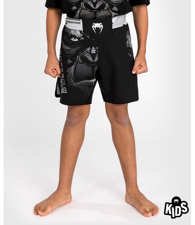 Venum Gorilla Jungle Fightshorts for Kids Black White