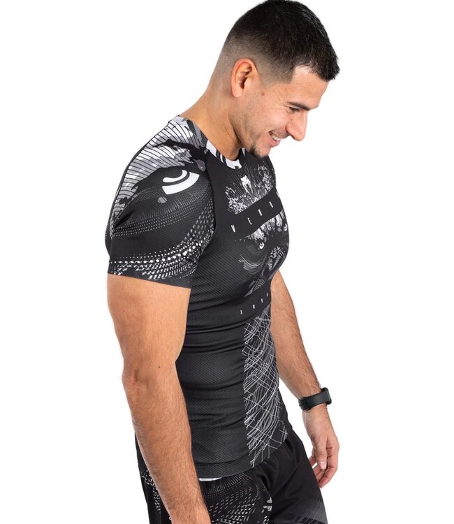 Venum Gorilla Jungle Rash Guard Schwarz Weiß