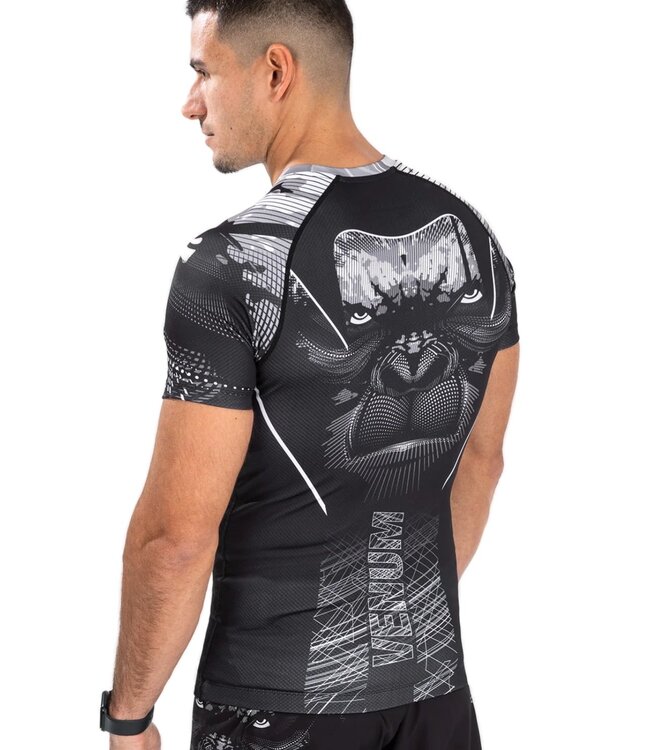 Venum Gorilla Jungle Rash Guard Zwart Wit