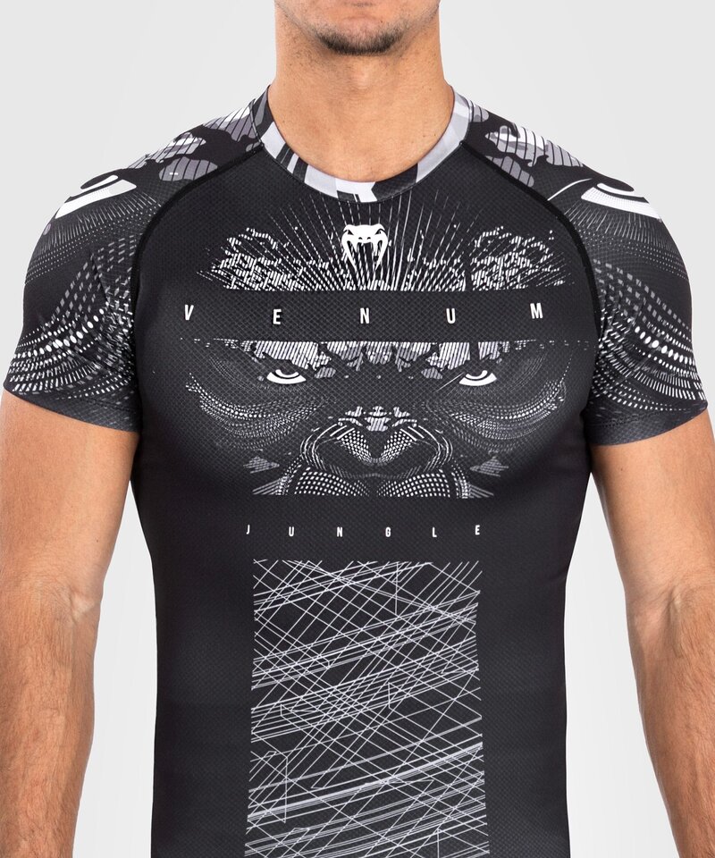 Venum Venum Gorilla Jungle Rash Guard Black Sand - Copy