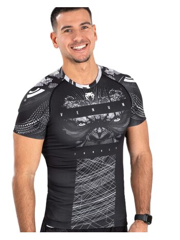 Venum Venum Gorilla Jungle Rash Guard Black Sand - Copy