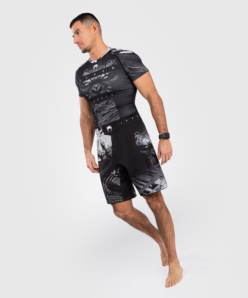 Venum Venum Gorilla Jungle Fight Shorts Schwarz Weiß