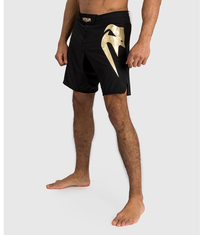 Venum Fight Shorts Light 5.0 Zwart Goud