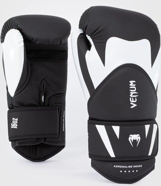 Venum Venum Challenger 4.0 Boxing Gloves Black White Venum Venum Challenger 4.0 Boxing Gloves Black White