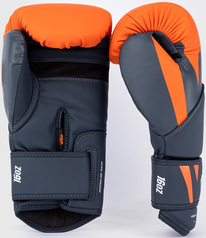 Venum Venum Boxing Gloves Challenger 4.0 Orange Navy Blue