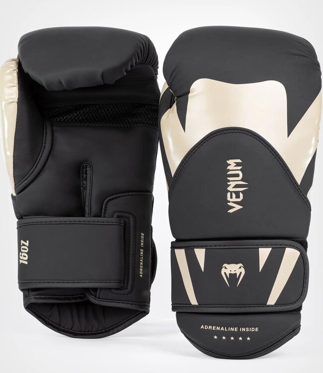 Venum Boxhandschuhe Challenger 4.0 Schwarz Beige