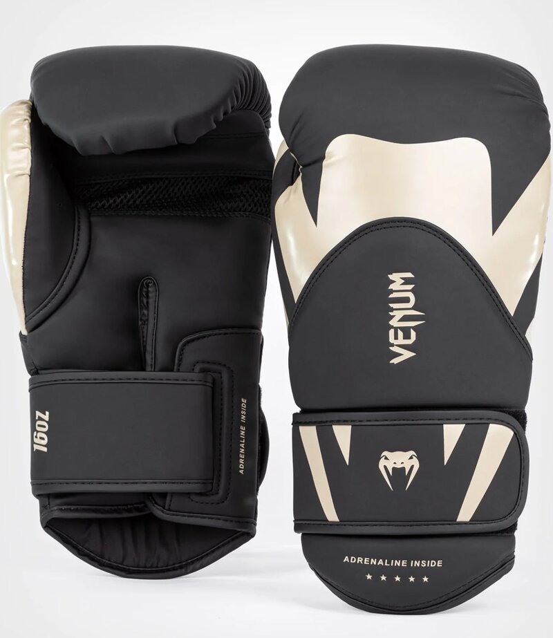 Venum Venum Boxing Gloves Challenger 4.0 Black Beige