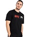 UFC Venum Classic T-Shirt Schwarz Rot