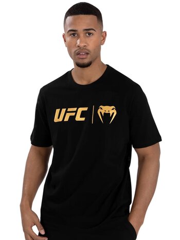 UFC UFC Venum Classic T-Shirt Schwarz Gold