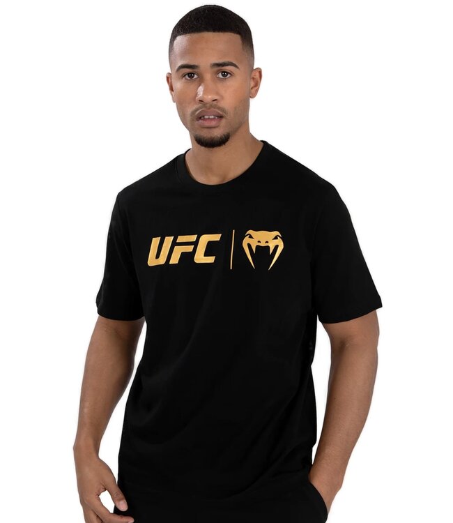 UFC UFC Venum Classic T-Shirt Zwart Goud