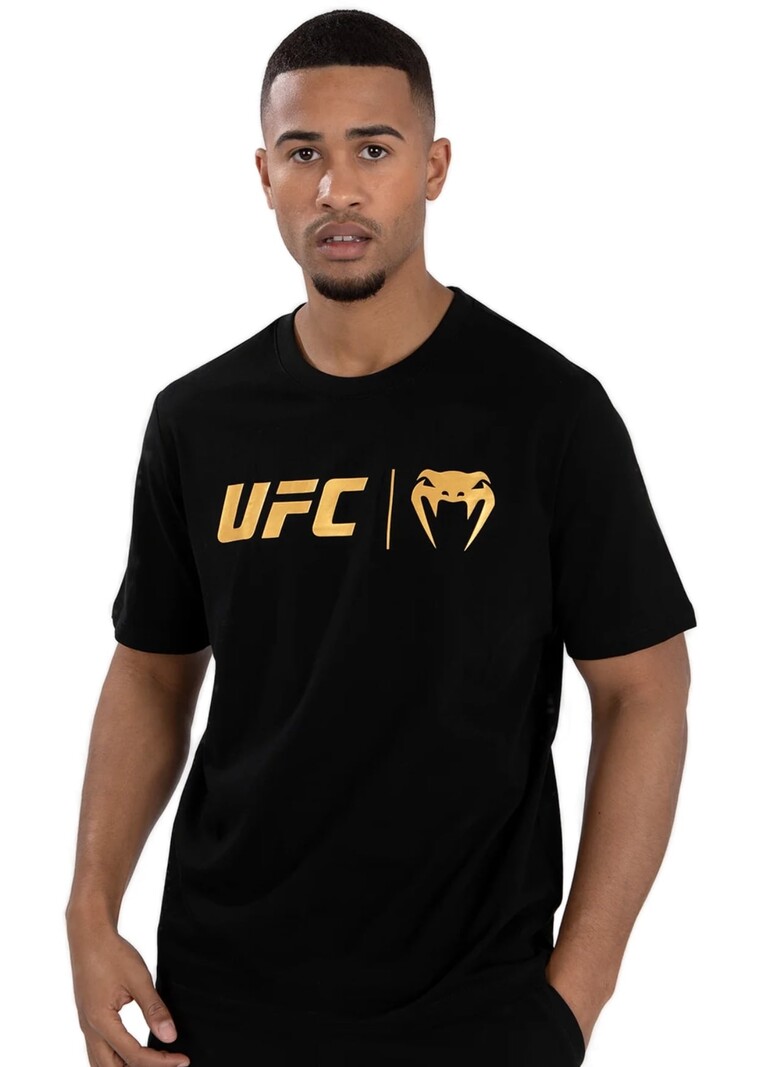 UFC UFC Venum Classic T-Shirt Schwarz Gold