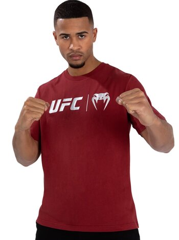 UFC UFC Venum Classic T-Shirt Rot Weiß