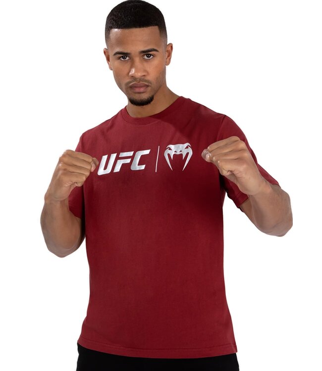 UFC Venum Classic T-Shirt Rood Wit