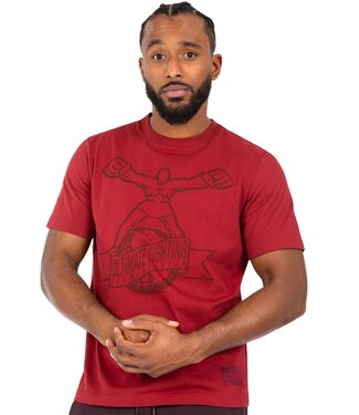 UFC UFC Venum Ulti-Man T-Shirt Bordeaux