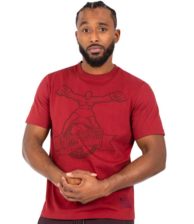 UFC UFC Venum Ulti-Man T-Shirt Bordeaux