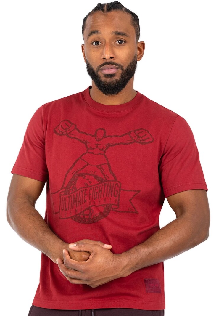UFC UFC by Venum Ulti-Man T-Shirt Burgundy