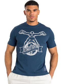 UFC UFC by Venum Ulti-Man T-Shirt Navy Blue White