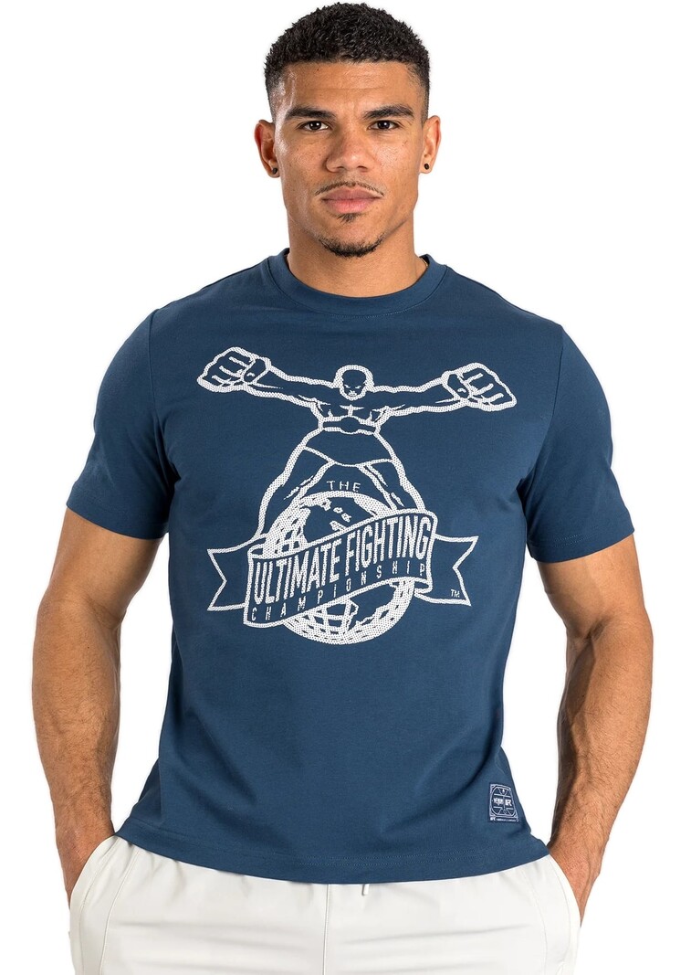 UFC UFC Venum Ulti-Man T-Shirt Marineblau Weiß