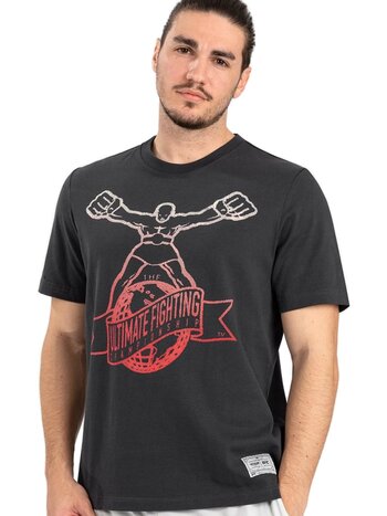 UFC UFC by Venum Ulti-Man T-Shirt Grijs Rood