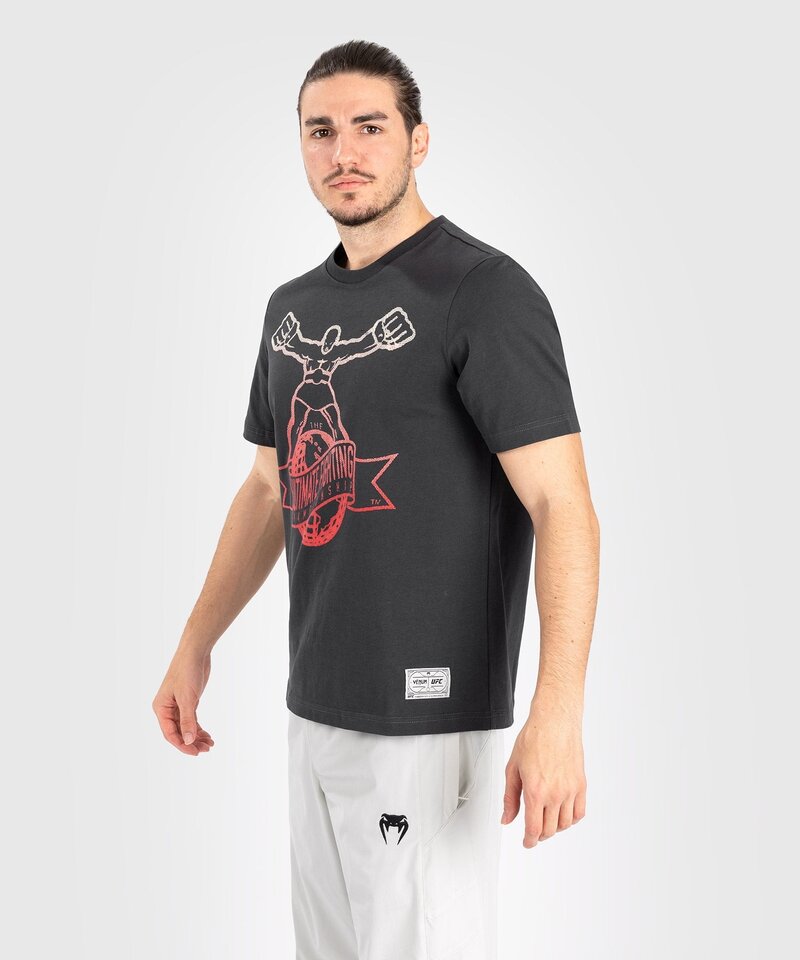UFC UFC Venum Ulti-Man T-Shirt Grau Rot
