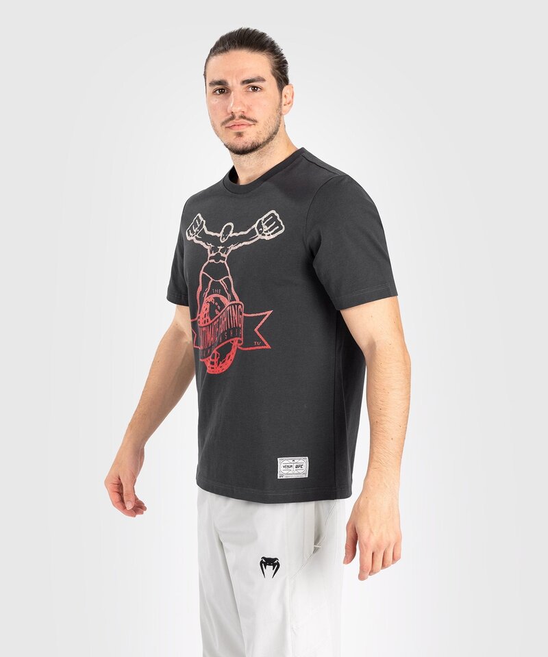 UFC | Venum UFC by Venum Ulti-Man T-Shirt Grey Red