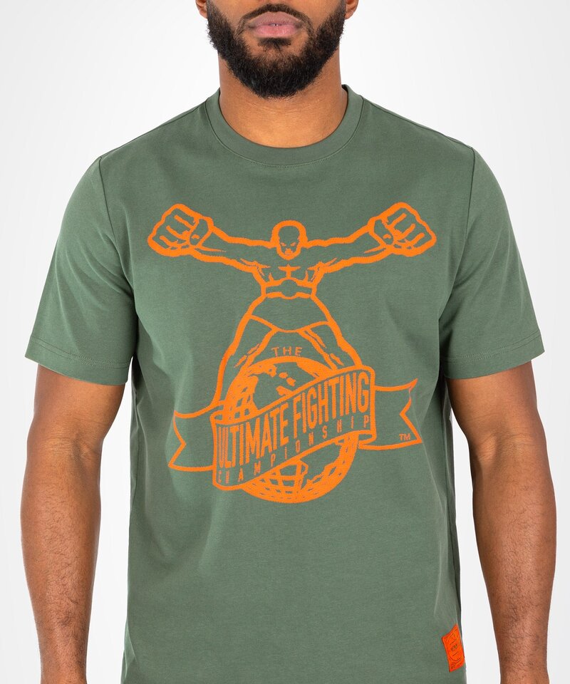 UFC UFC by Venum Ulti-Man T-Shirt Khaki Orange
