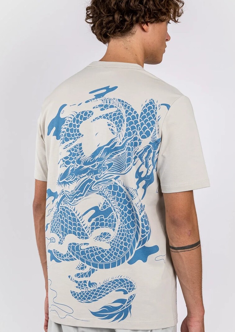 Venum Venum Dragon's Flight T-shirt Katoen Misty Blauw