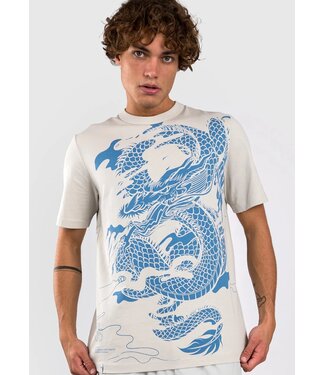 Venum Venum Dragon's Flight T-shirt Katoen Misty Blauw