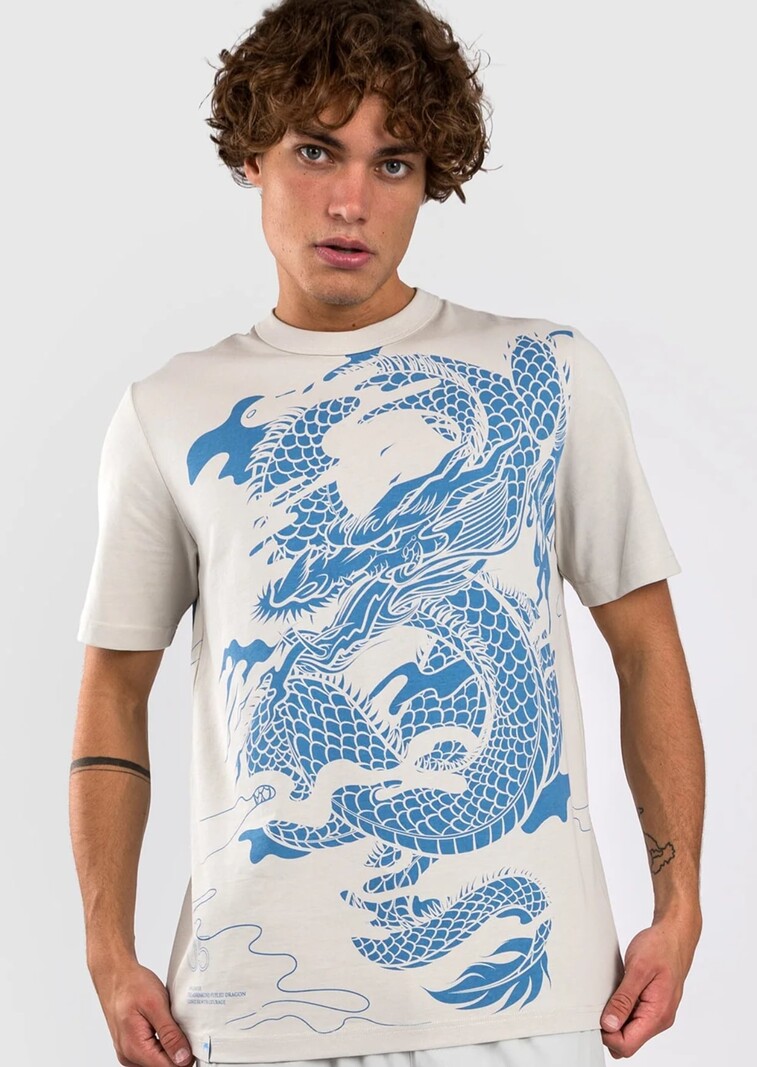 Venum Venum Dragon's Flight T-shirt Katoen Misty Blauw