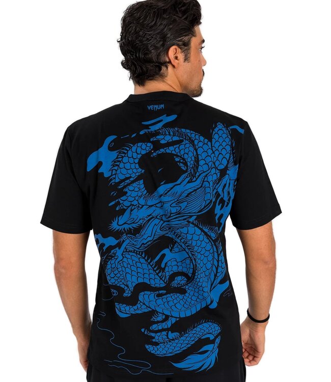 Venum Dragon’s Flight T-Shirt Cotton Midnight Blue