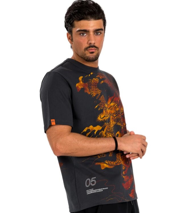Venum Dragon’s Flight T-Shirt Cotton Volcano Red